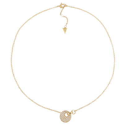 COLLANA GIOVE ORO GIALLO PAVE&