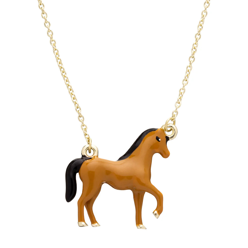 CABALLO ENAMEL COLLANA